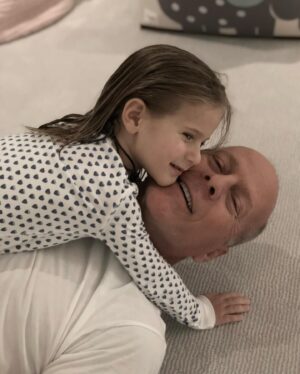 Emma Heming Instagram - Happy Father’s Day to our favorite girl dad. We love you, BW!