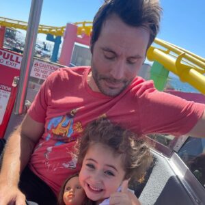 Emme Rylan Instagram - Happy Father’s Day @dmoney596! We are so lucky to have this life with you! We LOVE you so much! (And YES we will always work that modeling picture of you into every since holiday. 😘 Scroll to the end. 😬)
