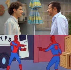 Enrique Arrizon Instagram - This scene 🥹 @acapulcoappletv thanks for the great memes and love