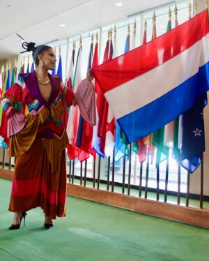 Envy Peru Instagram - I am incredibly proud as a Peruvian/Dutch queen to be one of the first drag queens ever entering the UN during the 2024 High Level Political Forum (HLPF), a political event where world leaders discuss the UN’s sustainable development goals. This is a beautiful opportunity to make my voice heard.

It’s important to me to speak on a global level about how I envision the future as part of the LGBTQIA  community. There are too many places worldwide where being queer is forbidden and sometimes criminalized. I find that shocking in the year 2024.

This event was organized by COC Netherlands, UN Women, UNDP, and the Permanent Mission of the Kingdom of the Netherlands to the UN and hosted by me.

Alongside with activists from Armenia, Kenya, Namibia, Nepal, Uganda, and Zimbabwe we shared stories from our lives and dreams of an inclusive future

Drag is a form of self-expression and political activism that contributes to diversity and inclusivity and embodies the concept; Leave no one behind. Drag has the capacity to challenge socioeconomic and political narratives. Organizers hope that bringing drag to the UN can be a symbol that reminds us that this world needs a queer future of care. ❤️🌎

#unitednations #envyperu #humanrights #trending

Photo: @richardkoek
Wearing: @claesiversen
Hair: @wigmayson