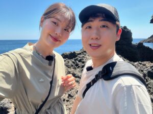 Eom Ji-yoon Instagram - 짱 좋은 울릉도❣️