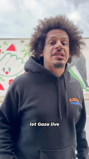 Eric André Instagram - 🍉 

Donate at:
UNRWA.org
@gazamutualaid 
Campusbailfunds.com

#LetGazaLive
#SelfLovingJew🔯
#PermanentCeasefire 
#ImpeachNetanyahu
#sendthehostageshome
#JewishAndProud
#stopbombingchildren
💗 ❤️ 🍉 🔯 🍉 🇵🇸 🌍 ✌️ ❤️ 💕 

murals in Dublin by @emmaleneblake & @klo_wi