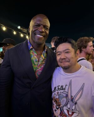 Eric Bauza Instagram - This man is a saint 🙏🏻 @terrycrews  @entertainmentweekly #SDCC2024