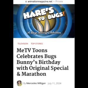 Eric Bauza Instagram - 🐰🥕🍰🧨💥 @metvtoons