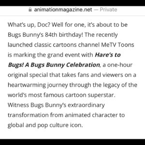 Eric Bauza Instagram - 🐰🥕🍰🧨💥 @metvtoons