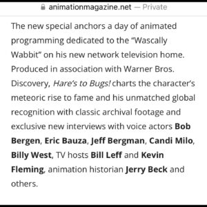 Eric Bauza Instagram - 🐰🥕🍰🧨💥 @metvtoons