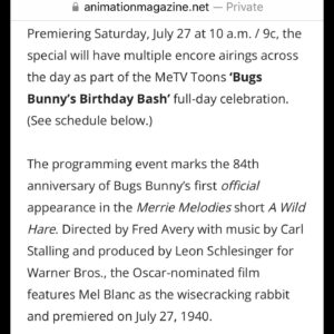 Eric Bauza Instagram - 🐰🥕🍰🧨💥 @metvtoons
