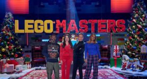 Eric McCormack Instagram - Who’s ready for Brickmas?! 🎄🌟 Meet the #LEGOMastersFOX Celebrity Holiday Bricktacular special guests @sophiabush, @hollyrpeete, @eric_mccormack and @comedianlilre! In the end, one team will earn the title of LEGO Masters: Celebrity Holiday Bricktacular champions and leave with the coveted trophy this holiday season on @foxtv!