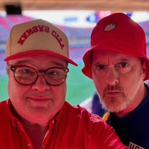 Eric Stonestreet Instagram - Coach Beard and Coach Cam attend a soccer match. #usa #copaamerica