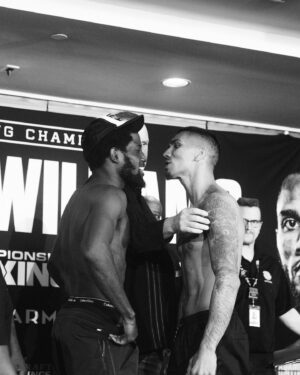 Erickson Lubin Instagram - Enough said! today was just a temperature check 24hrs til we give ‘em this HEAT! Tune in @showtimeboxing 9pm ET #HammerTime