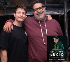 Erik Griffin Instagram - Lucid out now, directed by Ya boy streaming on  @netflix so proud of you @mattrife starting where most would be happy to end! " Can't wait to see what's next!"
