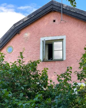 Erika Åberg Instagram - Vårt första stopp på Trädgårdstrippen i helgen, var på en 1700-talsgård med rosaputsat bostadshus och röda uthus. Jag tycker det är särskilt intressant att se om eller hur trädgårdsentusiaster anpassar formspråk och växtval till arkitekturen. Så var det här!

Rabatter kantade den raka grusgången fram till huset och avslutades med en rundel med en fontän. Bakom ett av uthusen fanns dahlior och andra snittblommor i pallkragar.

Allra mest förtjust blev jag i växthuset, byggt av återbrukade fönster och med en mycket harmonisk färgsättning! 

#trädgårdsinspiration #trädgård