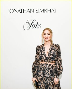 Erika Christensen Instagram - Such fun celebrating with @jonathansimkhai last night 💫