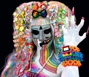 Erika Klash Instagram - Don’t ask me for or create AI-generated Erika Klash art. ❤️🧡💛💚💙💜🤎🖤🤍 Take that same $$ and subscribe to my Patreon instead. Your support means I can finish taping my Zombie Prom & 2 additional unaired looks from Dragula: Titans ⚰️⚰️ Patreon.com/erikaklash
