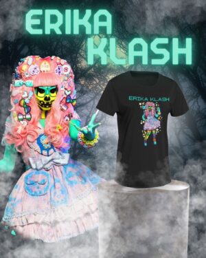 Erika Klash Instagram - Game over, uglies 🎮💀 NEW @erikaklash merch available NOW 👾👻🫶
