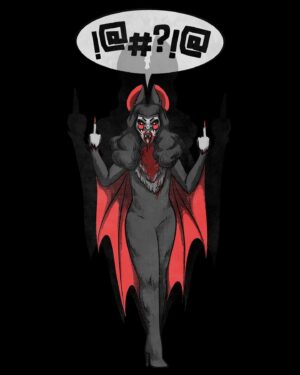 Erika Klash Instagram - 🤬‼️ Merch Drop 🩸🦇
-
Technicolor Bat Hostess T-shirts & hoodies are now live on @dragqueenmerch ! Thanks @nachoslanderer for collaborating on this design. It’s available in true greyscale and the Technicolor x Greyscale style you saw on Titans Ep. 1. Flip someone off in style I guess? 😂😂 Links in my story & Linktree.