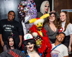 Erika Klash Instagram - @biqtchin was a blast! There’s something about the energy at @precinctdtla 🥰🥰 My trip to LA was super fun: I loved spending time with all of these artists that I keep close so to my heart ( @yovska @rockmsakura @biqtchpuddin @deardeere @cashmonetdrag @felonydodger @abhora_rules & more). Until next time! <3
- Photos by @davidelaffe