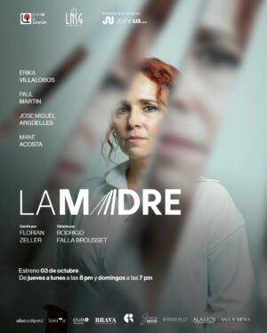 Érika Villalobos Instagram - AFICHE OFICIAL #LAMADRE #NUEVAOBRA

¿Puede una madre amar demasiado? ¿Existe un límite para ese amor? ¿Qué ocurre cuando un hijo crece y se va?

Anne ha construido su vida alrededor de su hijo Nicolás y, ahora que se ha ido, está sufriendo el síndrome de nido vacío, y descubriendo el verdadero vínculo con su marido. ¿Anne ha vivido para ella o para los demás? ¿Todo ha sido una ficción sin sentido? Las decisiones que ha tomado la persiguen. Hay tanto que quiere decir…

Dirigida por @rodrigofalla

ELENCO 
Érika Vilalobos @villaloboserika
Paul Martin paulmartinactor
Jose Miguel Argüelles @josemiguel.arg
Mane Acosta @mane.e

📷 @_pablopadilla

🗓ESTRENO: Jueves 03 de octubre
📍LUGAR: Teatro de Lucía (Calle Bellavista 512, Miraflores)
🎟PREVENTA en @joinnus (siguiendo el link en nuestro perfil).

No te quedes sin tus entradas. Nos vemos en el teatro.