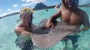 Erin Douglass Instagram - Never thought I'd see a celebrity in the middle of the Pacific ocean but I met THE Mr. Ray and Bruce last week (from the critically acclaimed film finding Nemo) and he's already emailed me like 4x asking me when I'm gonna come back and visit him!