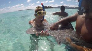 Erin Douglass Instagram - Never thought I'd see a celebrity in the middle of the Pacific ocean but I met THE Mr. Ray and Bruce last week (from the critically acclaimed film finding Nemo) and he's already emailed me like 4x asking me when I'm gonna come back and visit him!