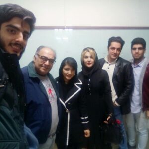 Esmael Barari Instagram - آخرین جلسه کلاس ... یک ترم تمام شد!