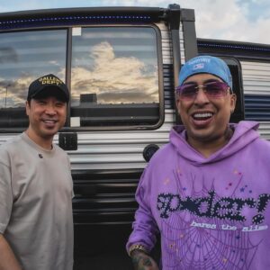 Esteban Ahn Instagram - Cumplí uno de mis sueños! 🥹 Conocer a @nengoflowofficial Gracias por el cariño, respeto y humildad maestro 🙏🙇🏻‍♂️🤍 RealG4Life🫡