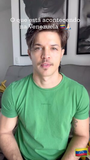 Esteban Velásquez Instagram - O que está acontecendo na Venezuela 🇻🇪🙏🏻 #venezuelalibre