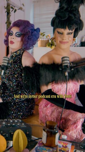 Etcetera Etcetera Instagram - Episode 06 of “In My Podcast Era” with @rtist_ and @etceteraetcetera is out now!!!! 🎙️In this episode we chat about their strategies for creating opportunities, valuing your art, persevering in the face of life challenges, post-‘Drag Race,’ and the importance of not being afraid to demand what you’re worth. 🧠 This episode is full of super interesting chats! 🔗 hit the link in bio to 👀watch now on YouTube or to listen on Spotify 🎧 
🎥 Filmed by @marku.s 
📋 Produced and edited by @zotdotcom   @itshameda 
🧶 Threads by @dexter.lola 
#podcast #creators #rupaulsdragrace #dragqueen #entrepreneur #freelance