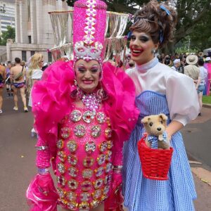 Etcetera Etcetera Instagram - NO PLACE LIKE HOME! 👠 had the most fabulous life affirming night on the @bobbygoldsmithfoundation 40th anniversary FRIENDS OF DOROTHY float for @sydneymardigras ❤️ getting to work with BGF and meet their clients and volunteers continues to be one of the most enriching experiences of my career. so grateful and lucky to have been able to share this with them! <3