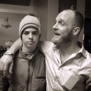 Ethan Embry Instagram - My son Cogeian is far cooler and much better looking than I. If good looking, cool young men is your bag, follow him here @c.embry