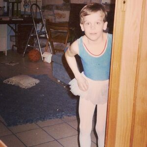 Ethan Embry Instagram - Every boy put his sisters tights tutu and leotard on in their youth right? Oh shut up. What's normal anyway?