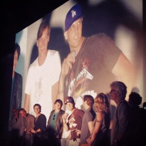 Ethan Embry Instagram - From the left it's Allan Moyle the Empire Records director, Brendon Sexton the 3rd (Warren) @johnnywhitworth Coyote Shivers Kimo Wills (the brownie king Eddie) Ben Bodé (The Man we Damned) and our director of photography Walt Lloyd. All of us tonight at the #cinespia LA premier of Empire Records! It was the first time we all saw it with our fans and we couldn't have felt more love! We love you all!!