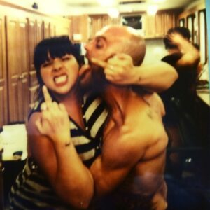 Ethan Embry Instagram - How @galaxy51 and I celebrate finally finishing a film we worked on FOR A WHOLE YEAR!!!
