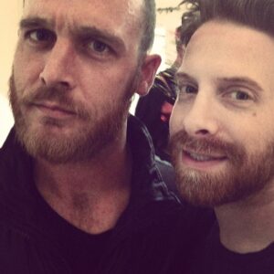 Ethan Embry Instagram - Beard buddies.
