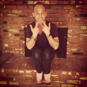 Ethan Embry Instagram - Look at my new tiny pink boots!
