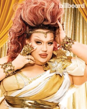 Eureka O'Hara Instagram - How incredibly honored I was to be apart of the Pride Billboard cover but here’s a solo for the spread and some selfies with my co-drag-stars
•
“We know about the homophobia and the transphobia, but are any of them afraid of heights? Or spiders?” 
.
I had the best time on set with all of these amazing artists! @sashacolby @landoncider @the_symone 
.
Click the link in my bio to check out full @billboard article! 
•
💇‍♀️: @wigsandgrace 
💄: @lorislatex 
👗: @marcosquared 
💍: @roxbycox 
📸: @munachiosegbu
