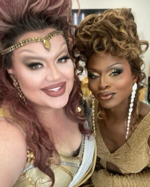 Eureka O'Hara Instagram - How incredibly honored I was to be apart of the Pride Billboard cover but here’s a solo for the spread and some selfies with my co-drag-stars
•
“We know about the homophobia and the transphobia, but are any of them afraid of heights? Or spiders?” 
.
I had the best time on set with all of these amazing artists! @sashacolby @landoncider @the_symone 
.
Click the link in my bio to check out full @billboard article! 
•
💇‍♀️: @wigsandgrace 
💄: @lorislatex 
👗: @marcosquared 
💍: @roxbycox 
📸: @munachiosegbu