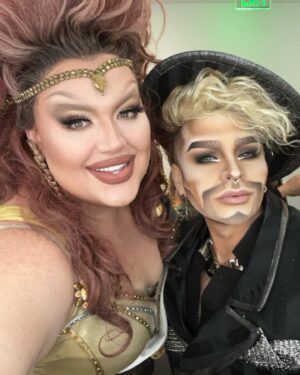 Eureka O'Hara Instagram - How incredibly honored I was to be apart of the Pride Billboard cover but here’s a solo for the spread and some selfies with my co-drag-stars
•
“We know about the homophobia and the transphobia, but are any of them afraid of heights? Or spiders?” 
.
I had the best time on set with all of these amazing artists! @sashacolby @landoncider @the_symone 
.
Click the link in my bio to check out full @billboard article! 
•
💇‍♀️: @wigsandgrace 
💄: @lorislatex 
👗: @marcosquared 
💍: @roxbycox 
📸: @munachiosegbu