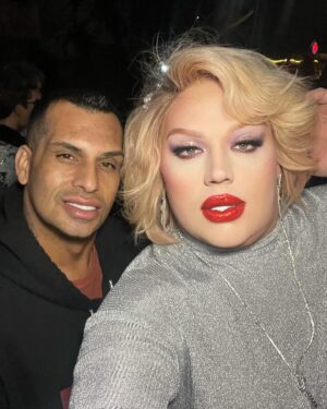 Eureka O'Hara Instagram - “Cheers to a Non-Alcohol and authentic New Year surrounded by the love of family and chosen family. Here’s to the beautiful journey ahead, embracing our true selves, and creating new memories. I’m so thankful for the hard year I’ve had, but even more thankful for the new friends and #fambam that have seen me through unconditionally.  I’m so excited for the new year and New Face, Thank you @drpatrickkdavis 
.
#🐘👑 
#💜🏳️‍⚧️
Dress and Jewelry Style @theplusbusboutique 
Cosmetics @esthers_styles . #recovery #mentaljourney #ChosenFamilyLove #NewYearNewJourneys