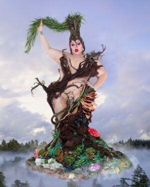 Eureka O'Hara Instagram - Deciduous Trees! 
.
Mother Nature Runway @canadasdragrace 
.
Design @marcosquared 
Photo @jacob.ritts 
Special thanks to @pegmgmt 
 Watch a brand new episode of #CanadaVsTheWorld Season 2 NOW on: 
🌎 @wowpresentsplus (worldwide ex. Canada and UK)
🇨🇦 @cravecanada
🇬🇧 @bbcthree