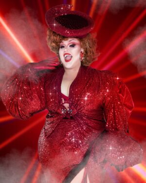 Eureka O'Hara Instagram - I’m gonna be honest, @canadasdragrace is such a lovely experience. I just really wanted to do the Surprise Meme for entrance! I also decided to compete for many reasons and I’m happy to see them unfold this season. 
Hair @wigsandgrace 
Photo@jacob.ritts and @theroxytaylor