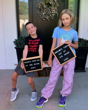 Eva Amurri Martino Instagram - 2nd & 5th 📚✏️🚀🤘🏼😜