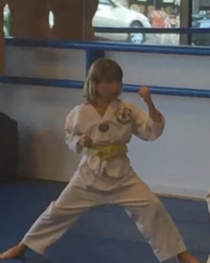 Ever Anderson Instagram - 11 years laterrrr
@junchongmartialarts this is THE studio if you are looking to do TKD in LA. this is to all the ladies, start training the confidence you get is invaluable, and to all the parents your daughters in Taekwondo. Thanks mom and dad 👽