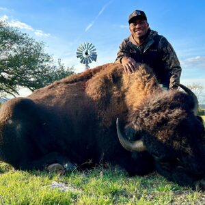 Ezekiel "Blue" Mitchell Instagram - There are very few things in life that leave me speechless but this is one of them!! Truly was a blessing to get to hang out with @ubcotx and the crew over at @tributarysporting . Getting to harvest this beautiful animal was a dream come true!! #blessedandmotivated