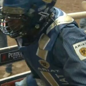 Ezekiel "Blue" Mitchell Instagram - PBR World Finals 2024 was not what I planned but with that being said I feel like God showed me what I am capable of. I got to be around some of my favorite people in the world. Thank you to my great sponsors, family and friends. I also want to thank everyone that’s bought a ticket or tuned in to see me or any one of the great guys in the locker room. Congratulations @cassio_dias_barbosa  for winning the World. Congratulations @salvespbr on a great career.  @ariatinternational @fullthrottleenergy #blessedandmotivated #austingamblers