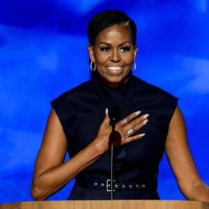 Fabienne Colas Instagram - What a great time to be alive! To Democracy, Hope, Freedom, Class, Respect, and Joyyyyyyyyyy!!!! The Captain gets to set the tone, and Kamala Harris did at the Democratic National Convention 2024. The energy is through the rooof and is so contagious: from Lil Jon to Spike Lee, from Steve Wonder to Oprah, from the Obamas to the Clintons... #SoProud #KamalaHarrisForPresident #DNC