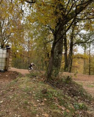 Fabio Wibmer Instagram - Who said white pants would be a good idea in December 😤
Felt good to finally be back riding the big bike and hitting some jumps 🤟
Cheers @royalhills_official !