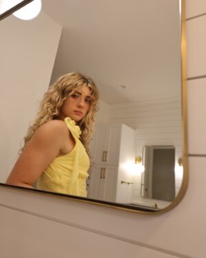 Faith Ordway Instagram - yellow sus