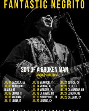 Fantastic Negrito Instagram - ON SALE NOW 🎟️ I’m coming to Europe this Summer and Fall! New music, new band, the same church without religion #negritonation.

Undefeated Eyes feat. @theofficialsting is out tomorrow on @storefrontrecords ‼️

📸: @tee_lange