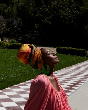 Fatima Robinson Instagram - !Movement! Sunshine and color with Fatima Robinson (@fatima_noir) at her home in Ojai.